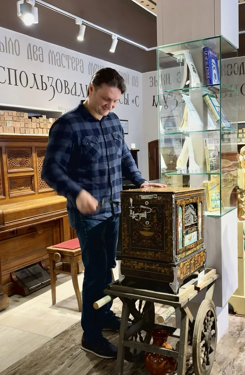 Вятское посетил Эдгард Запашный