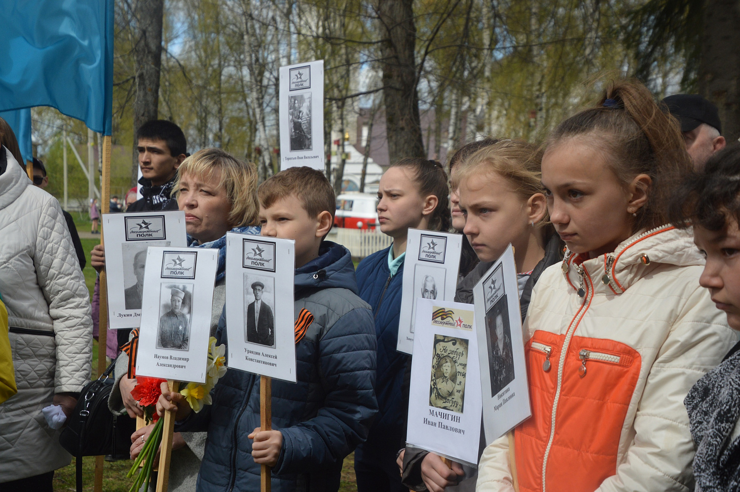 В селе Вятское отметили 77-ю годовщину Великой Победы